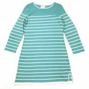 Sail With Me Stripe Dress - Plus